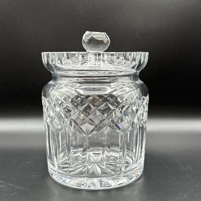 WATERFORD Lismore Cut Crystal Biscuit Jar
