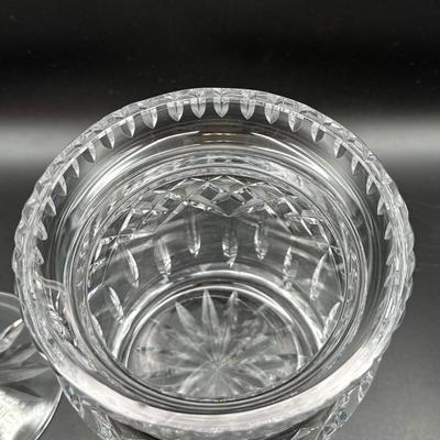WATERFORD Lismore Cut Crystal Biscuit Jar