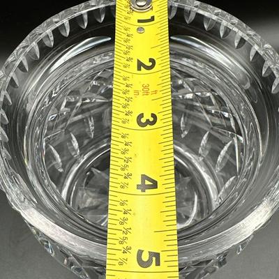 WATERFORD Lismore Cut Crystal Biscuit Jar