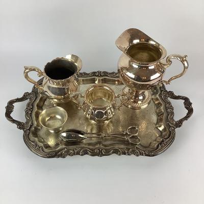261 Three Silver Plated Pitchers