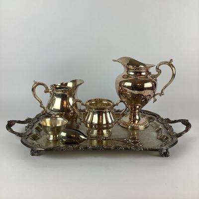 261 Three Silver Plated Pitchers