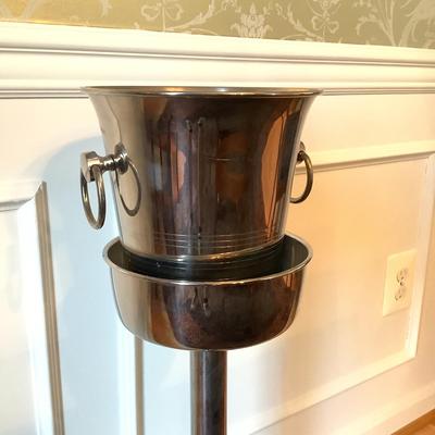 262 Stainless Ice Bucket and Stand