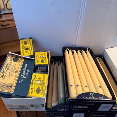 829 Large Lot of Candles