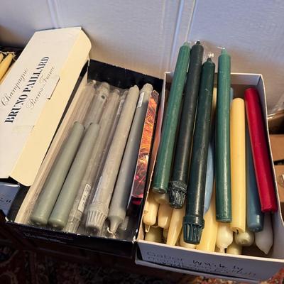 829 Large Lot of Candles
