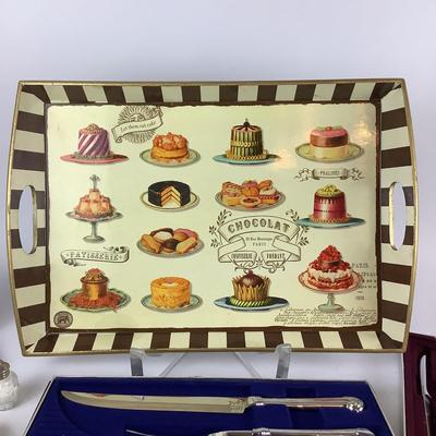 267 Carvel Hall Knife Set of Six & Other Kitchenware Lot