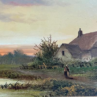 Pair of Original Paintings Signed by J.C. Jonas