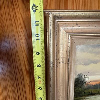 Pair of Original Paintings Signed by J.C. Jonas