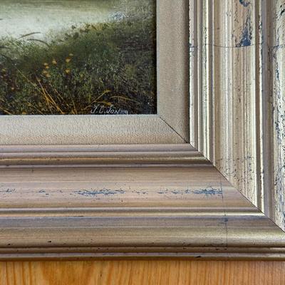 Pair of Original Paintings Signed by J.C. Jonas