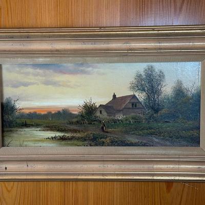 Pair of Original Paintings Signed by J.C. Jonas