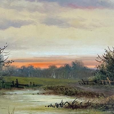 Pair of Original Paintings Signed by J.C. Jonas