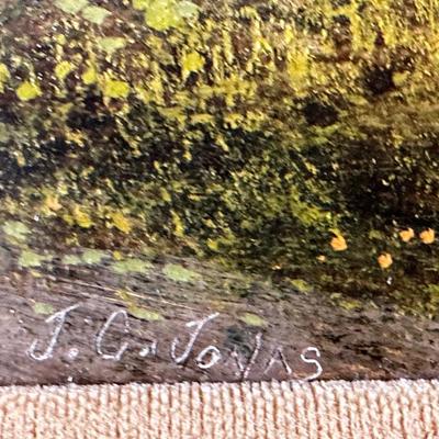 Pair of Original Paintings Signed by J.C. Jonas