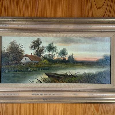 Pair of Original Paintings Signed by J.C. Jonas