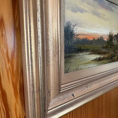 Pair of Original Paintings Signed by J.C. Jonas