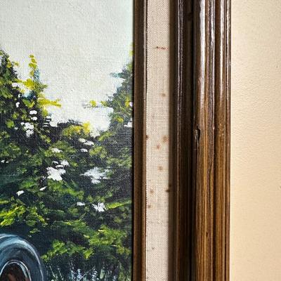 Original Painting “Abandoned” by Bill C. Ray, 1980