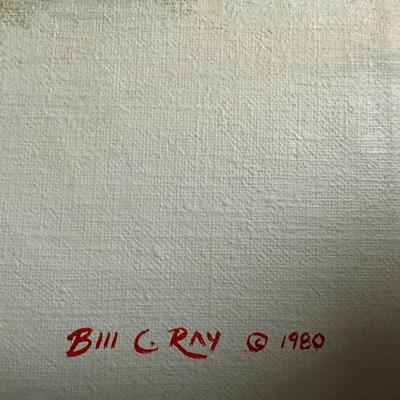 Original Painting “Abandoned” by Bill C. Ray, 1980