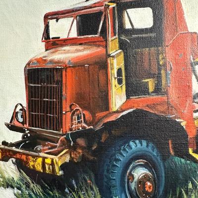 Original Painting “Abandoned” by Bill C. Ray, 1980