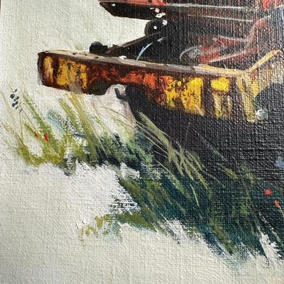 Original Painting “Abandoned” by Bill C. Ray, 1980