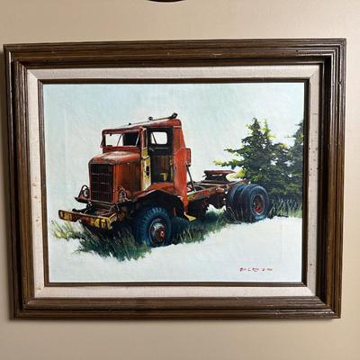 Original Painting “Abandoned” by Bill C. Ray, 1980