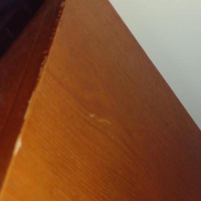 Wooden Media Stand/Storage Cabinet (No Contents)