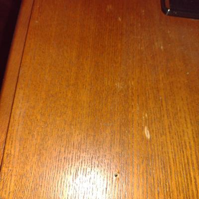 Wooden Media Stand/Storage Cabinet (No Contents)