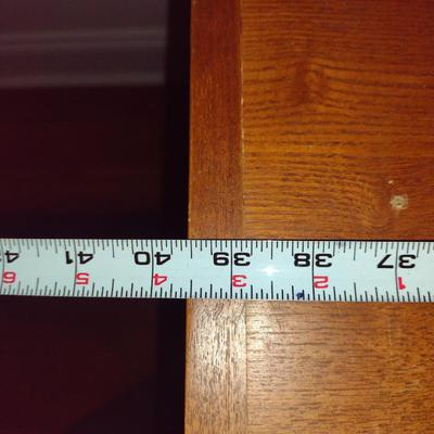 Wooden Media Stand/Storage Cabinet (No Contents)