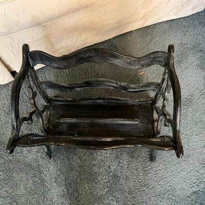 276 Faux Painted Magazine Rack