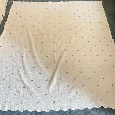 277 Waverly For F. Schumacher & Co. Matelasse Blanket