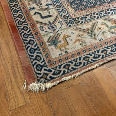 100% Wool Tapisift Carpette French Area Rug (LR-HS)