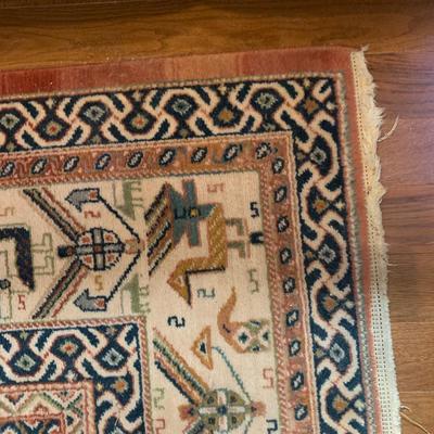 100% Wool Tapisift Carpette French Area Rug (LR-HS)