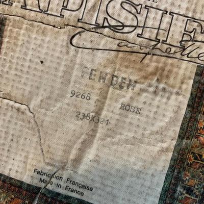 100% Wool Tapisift Carpette French Area Rug (LR-HS)