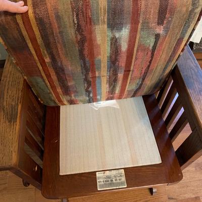 Dutalier Mission Style Glider Rocking Chair (LR-HS)