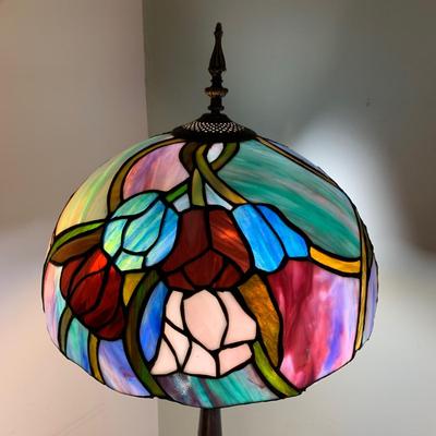 Stained Glass Floor Lamp (LR-HS)