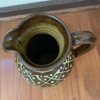 Two Ceramic Pitchers (LR-HS)