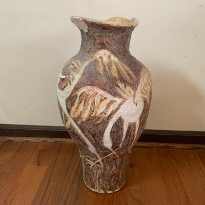 Two Ceramic Pitchers (LR-HS)