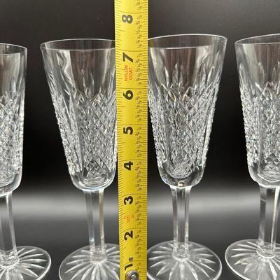 WATERFORD Crystal Champagne Flutes - Set of (4)
