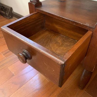 Magazine Rack and Two-Tiered Side Table (LR-HS)