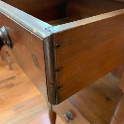 Magazine Rack and Two-Tiered Side Table (LR-HS)