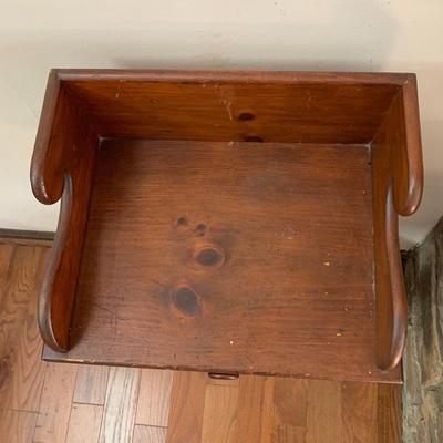 Magazine Rack and Two-Tiered Side Table (LR-HS)