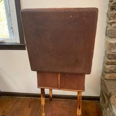 Bamboo Two-Tier Side Table with Lift-Top Storage (LR-HS)