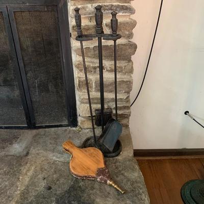 Cast Iron Fireplace Tools (LR-HS)