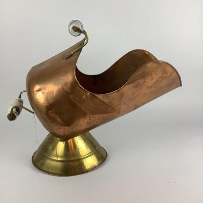 290 Vintage Copper Coal Hod