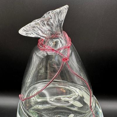 Blown Glass “Fish Bag”