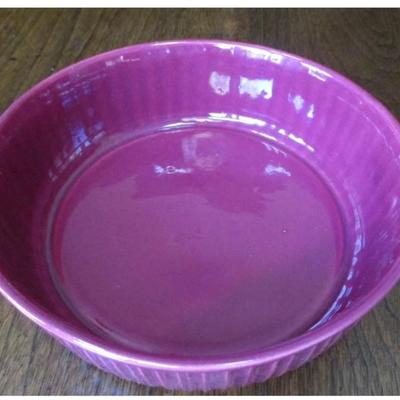 Rare Mid Century Modern W Coast Pottery casserole dish