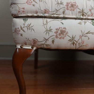Pair of Queen Anne Style Wingback Chairs
