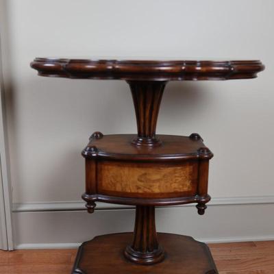 Vintage Three Tier End Table - Excellent Condition