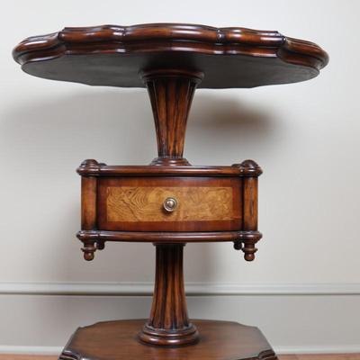 Vintage Three Tier End Table - Excellent Condition