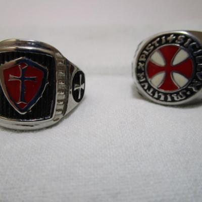 2 rings - one is size 14, one is size 13-1/2