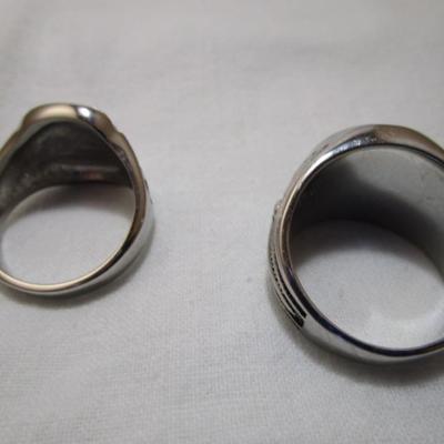 2 rings - one is size 14, one is size 13-1/2