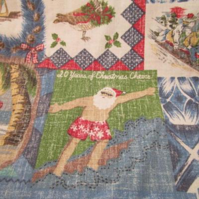Vintage Reyn Spooner button-down Hawaiian shirt, limited edition, Christmas design