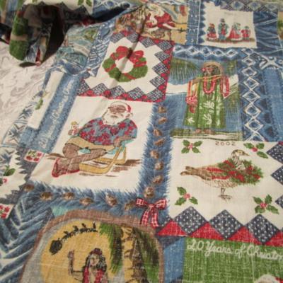 Vintage Reyn Spooner pullover Hawaiian shirt, limited edition, Christmas design 2002